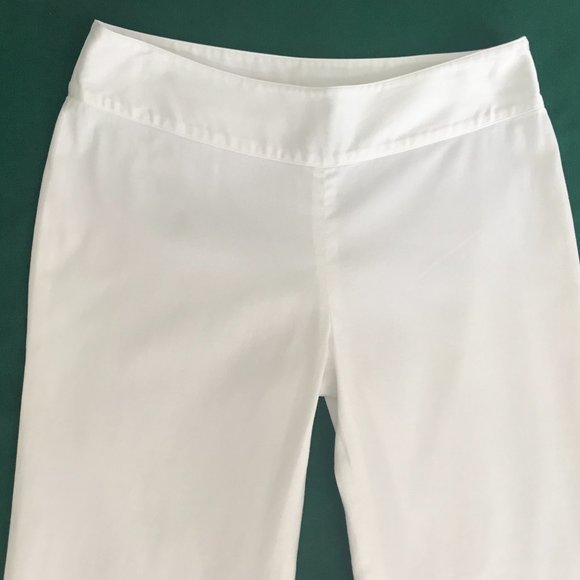 Lilly Pulitzer Flared Dress Pants XS White Y2K Rare and Lovely Fabric - Picture 7 of 9